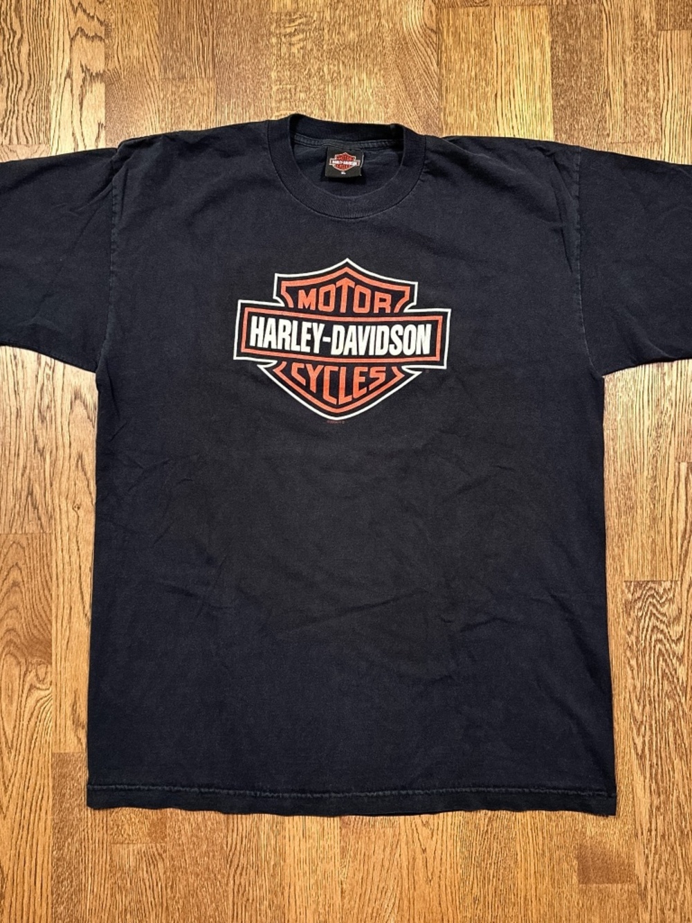 Vintage Y2K Harley Davidson New Orleans Mardi Gras 2004 T Shirt Mens XL